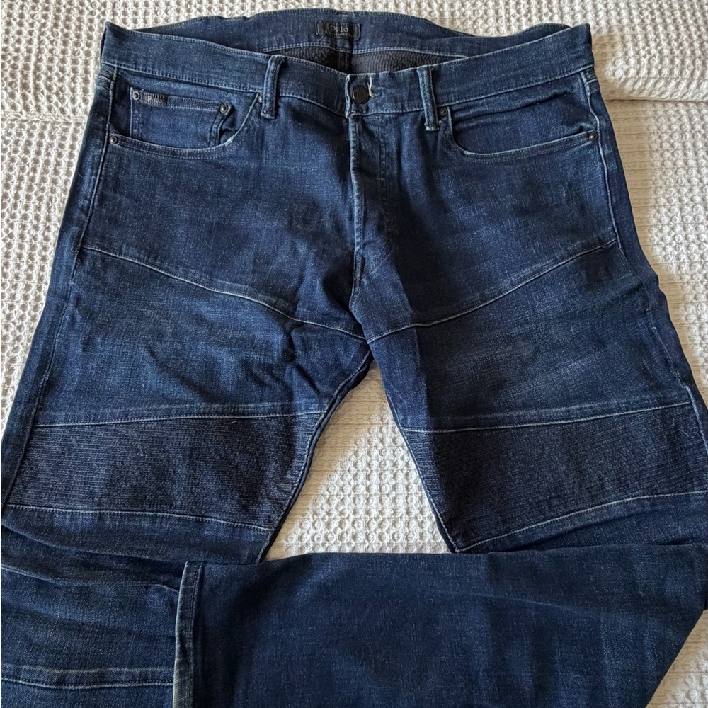 Polo Ralph Lauren Sullivan Slim Moto Biker Jeans - Navy/Dark Wash - 38